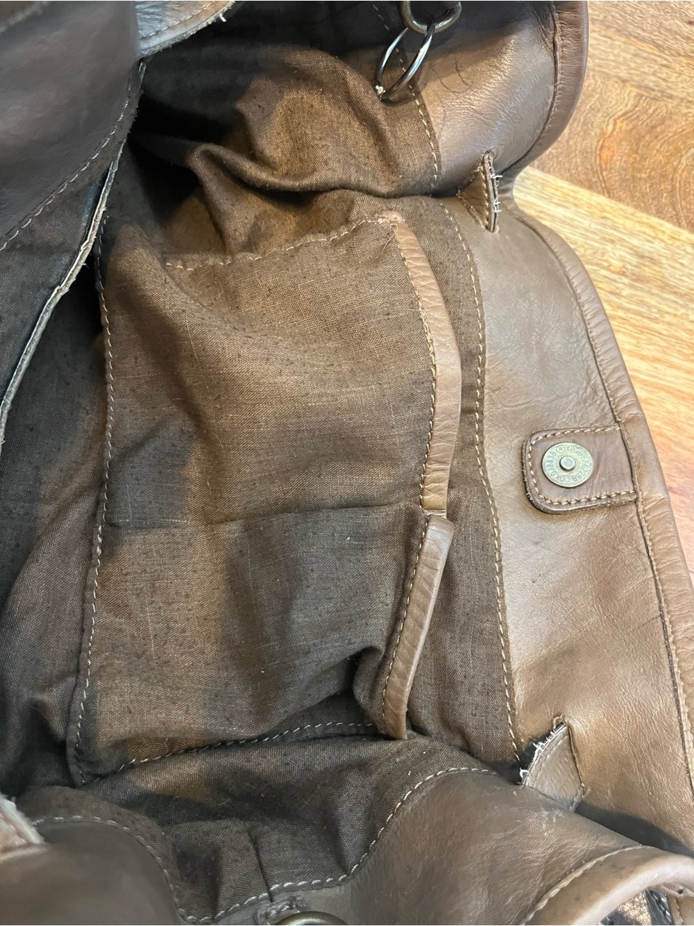 Valentina Woven Shoulder Bag - Brown - Picture 12 of 16